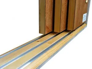 Sliding door track