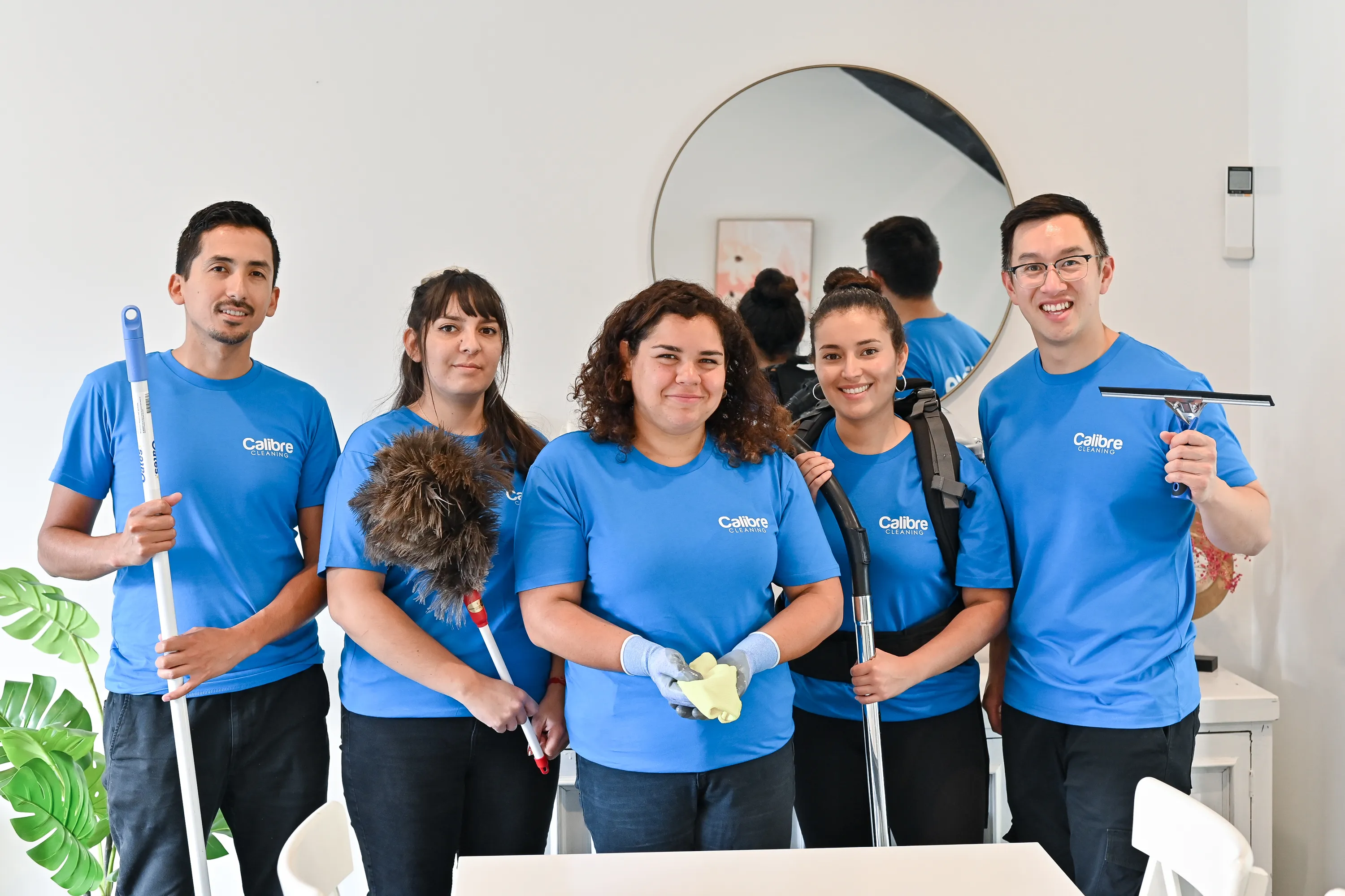NDIS cleaner team