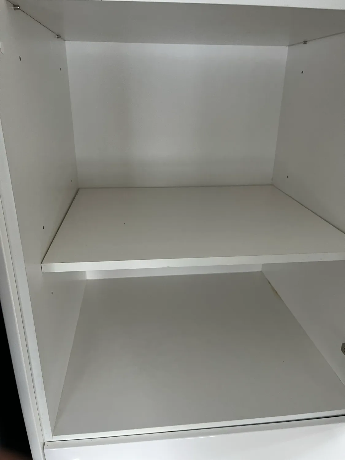 Cupboards after deep cleaning