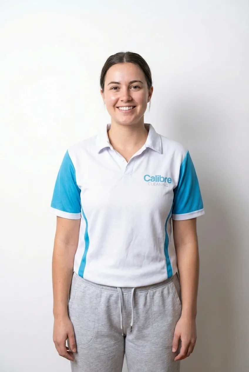 NDIS cleaner at work