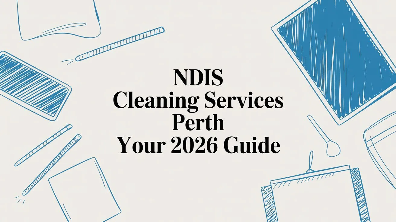 NDIS Cleaning Services Perth Your 2026 Guide