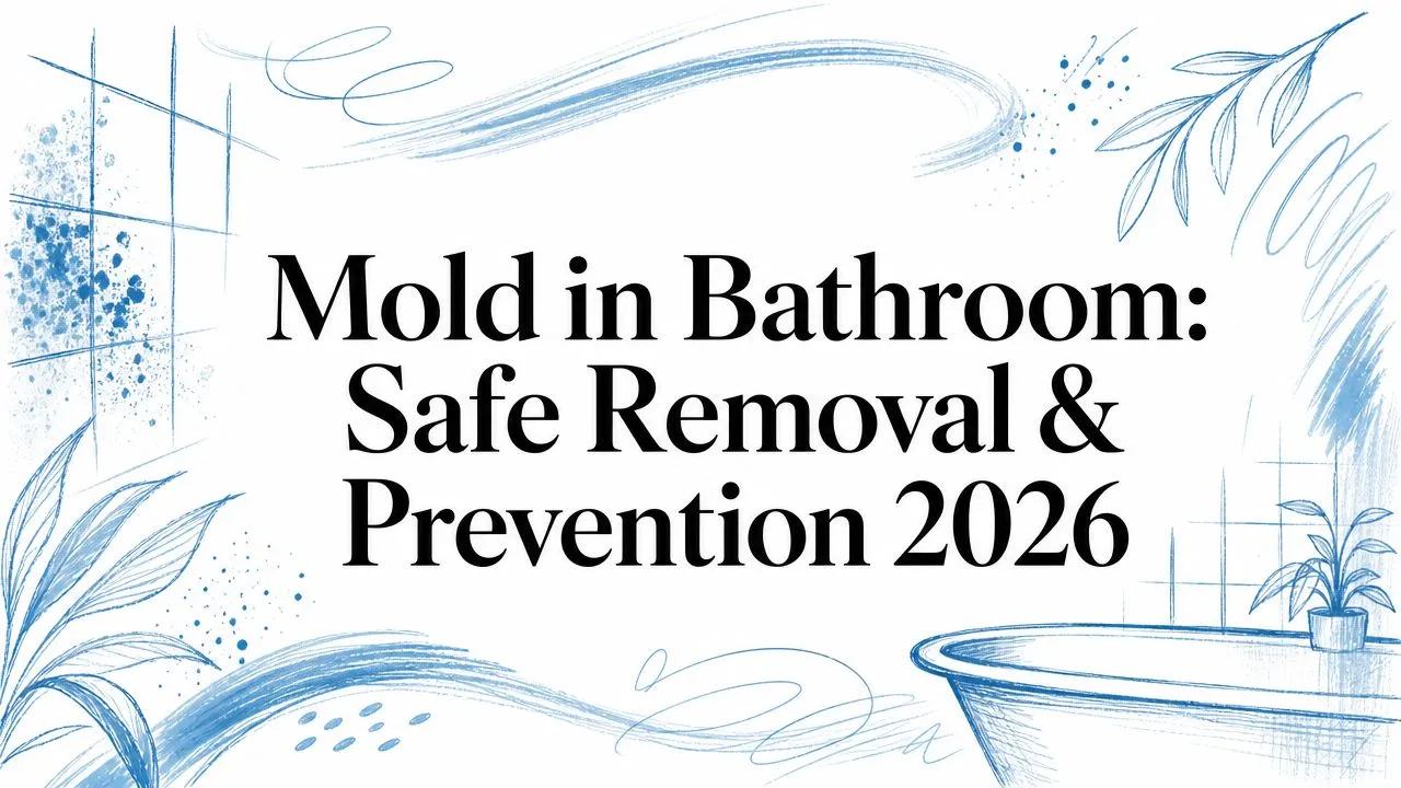 Mold in Bathroom: Safe Removal & Prevention 2026