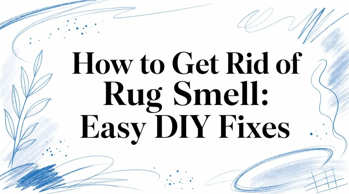 How to Get Rid of Rug Smell: Easy DIY Fixes