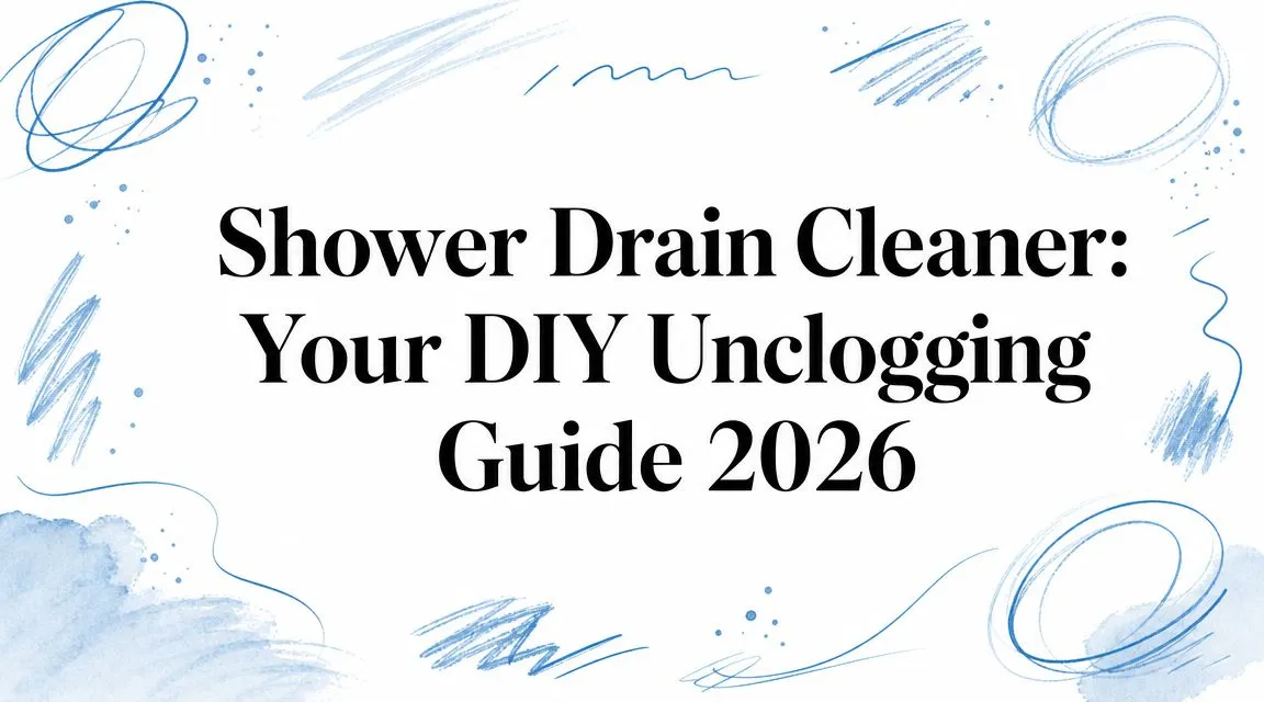 Shower Drain Cleaner: Your DIY Unclogging Guide 2026