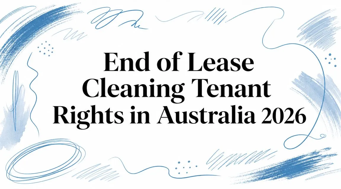 End of Lease Cleaning Tenant Rights in Australia 2026