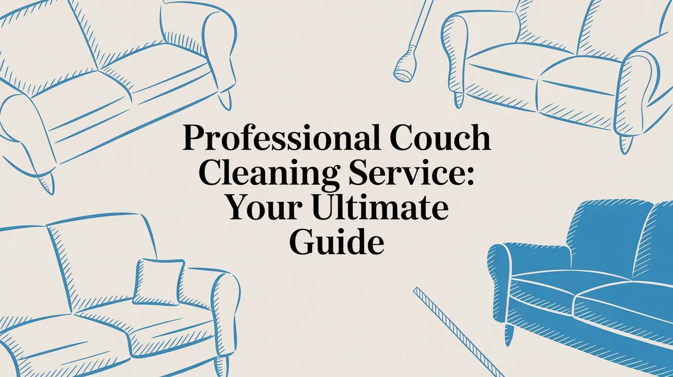 Professional Couch Cleaning Service: Your Ultimate Guide