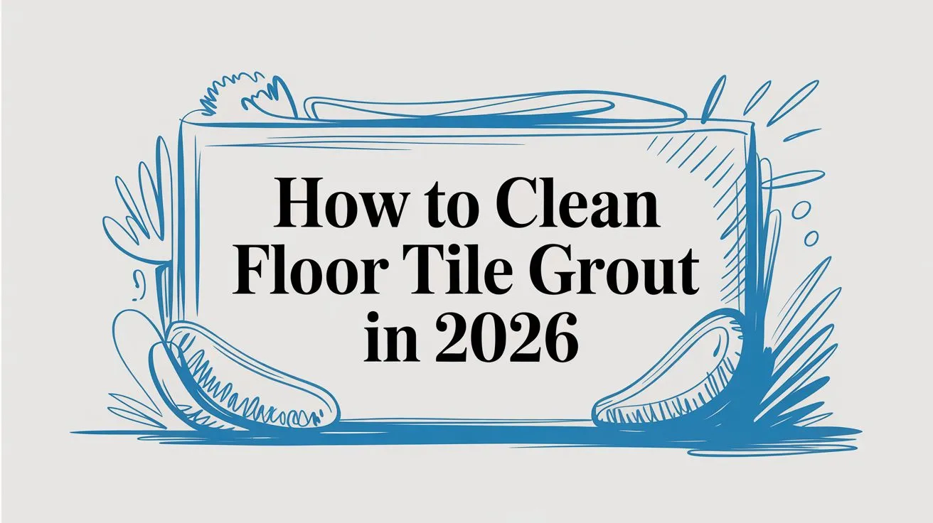 How to Clean Floor Tile Grout in 2026