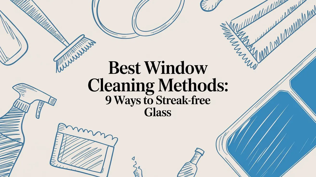 Best Window Cleaning Methods: 9 Ways to Streak-Free Glass