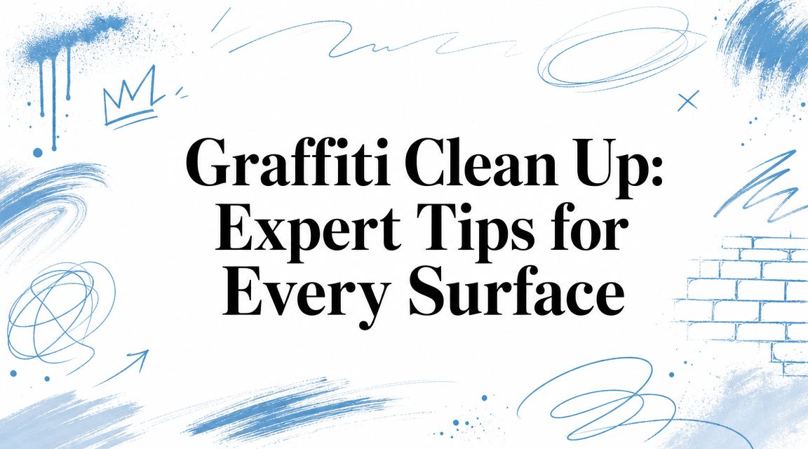 Graffiti Clean Up: Expert Tips for Every Surface
