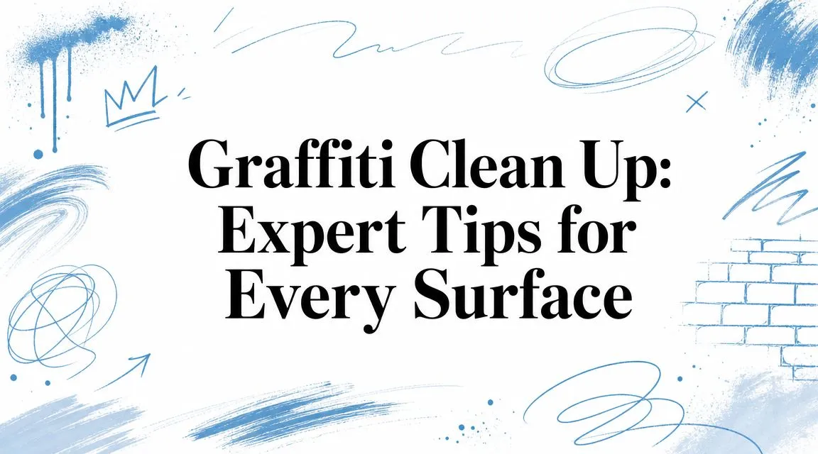 Graffiti Clean Up: Expert Tips for Every Surface