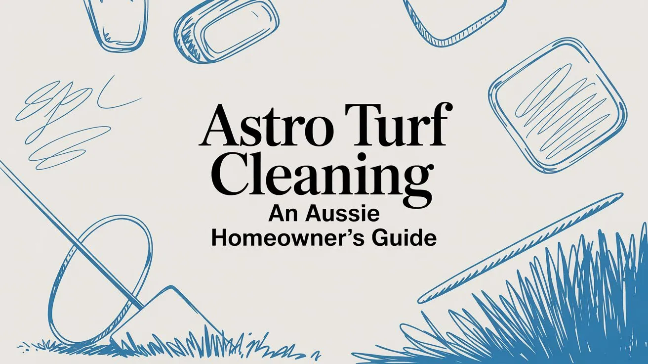 Astro Turf Cleaning: An Aussie Homeowner's Guide