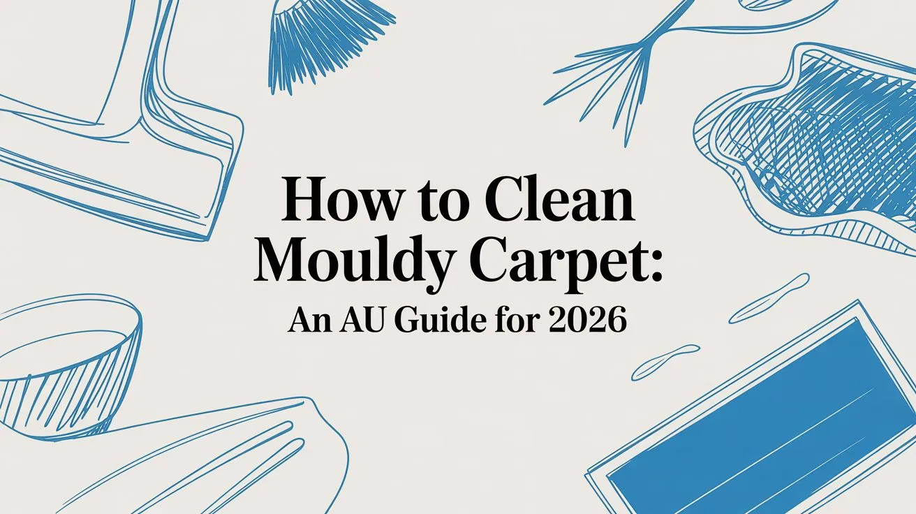 How to Clean Mouldy Carpet: An AU Guide for 2026