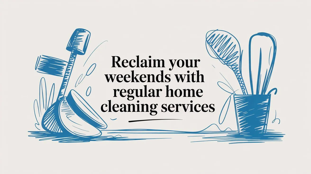 Reclaim Your Weekends With Regular Home Cleaning Services