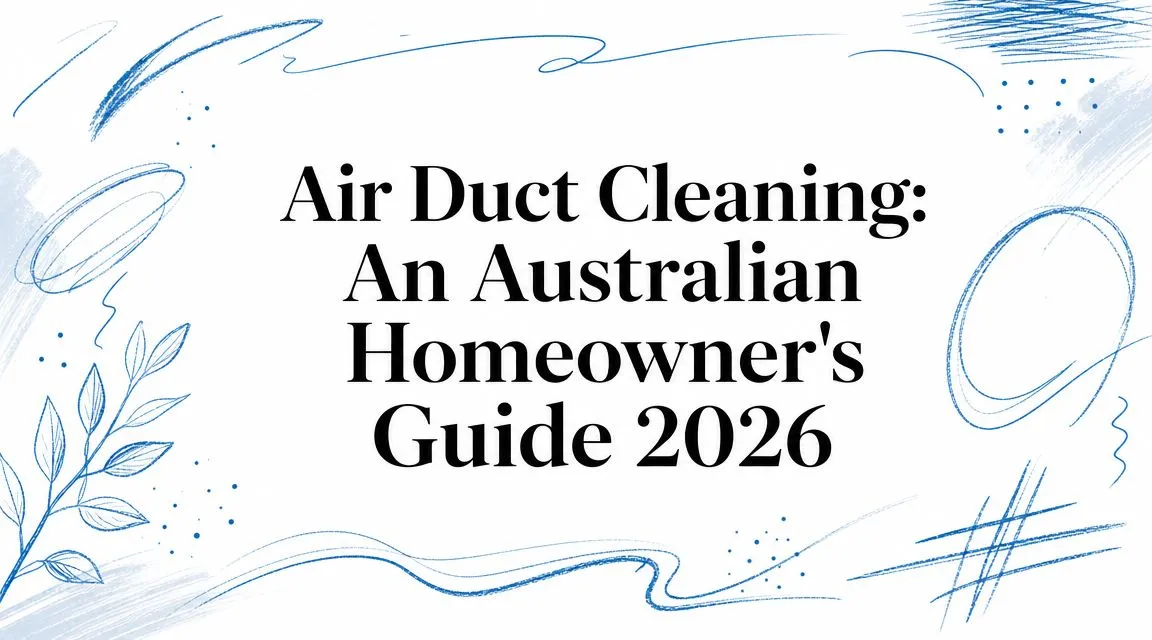 Air Duct Cleaning: An Australian Homeowner's Guide 2026